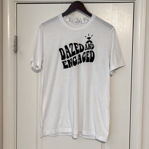 Thin so great for the summer/fall bachelorette! Only worn once!